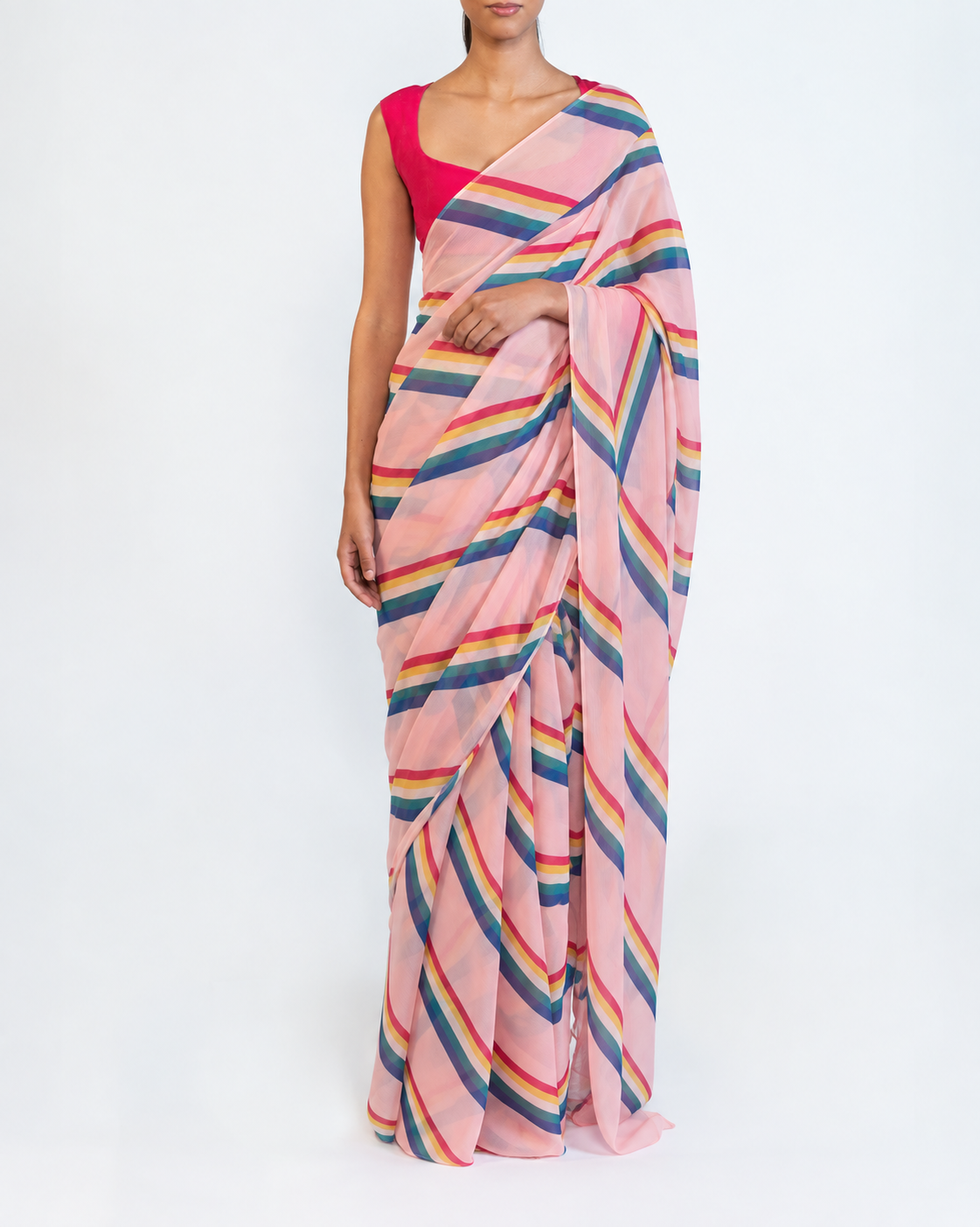 Pachranga Saree