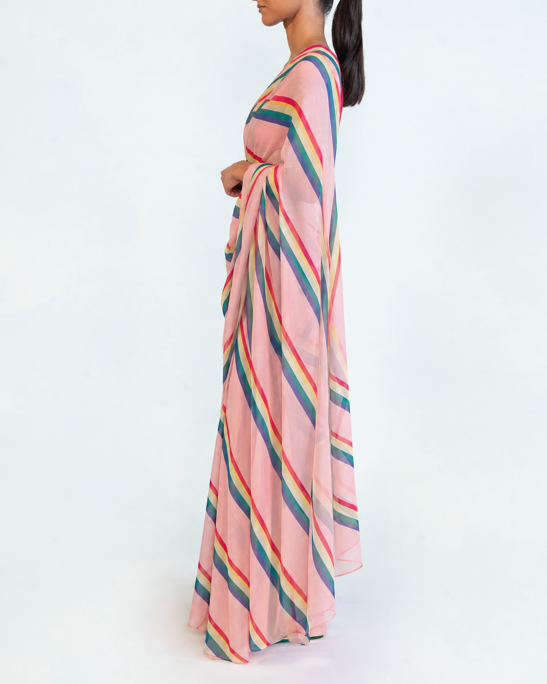 Pachranga Saree