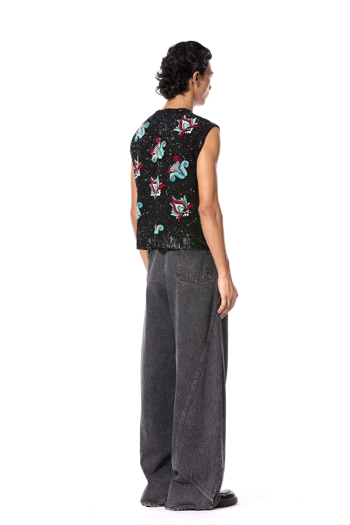 'PALOMA' EMBELLISHED VEST