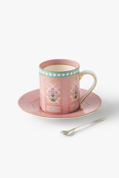 Jaipur Rose Demitasse (Set of 6)