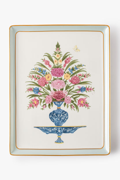 Jaipur Rose Guldasta Platter