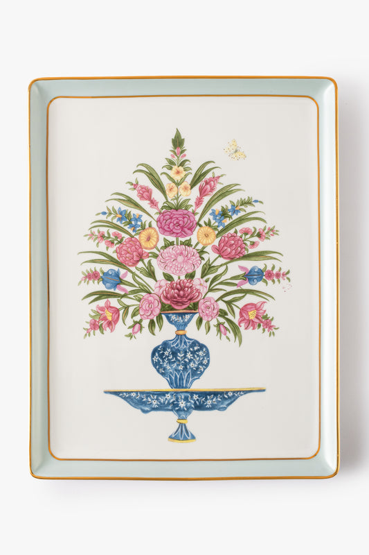 Jaipur Rose Guldasta Platter