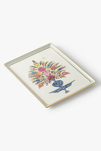 Jaipur Rose Guldasta Platter