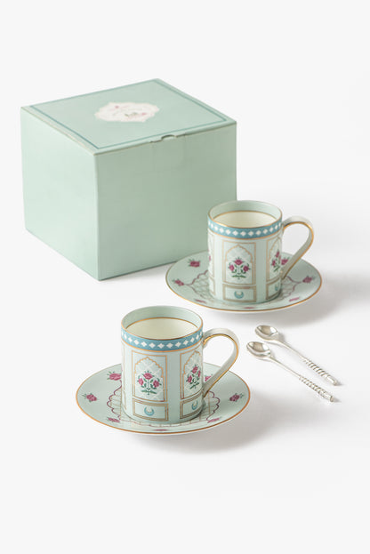 Jaipur Rose Demitasse (Set of 6)