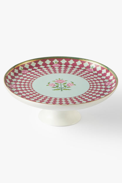 Jaipur Rose Pedestal Dish