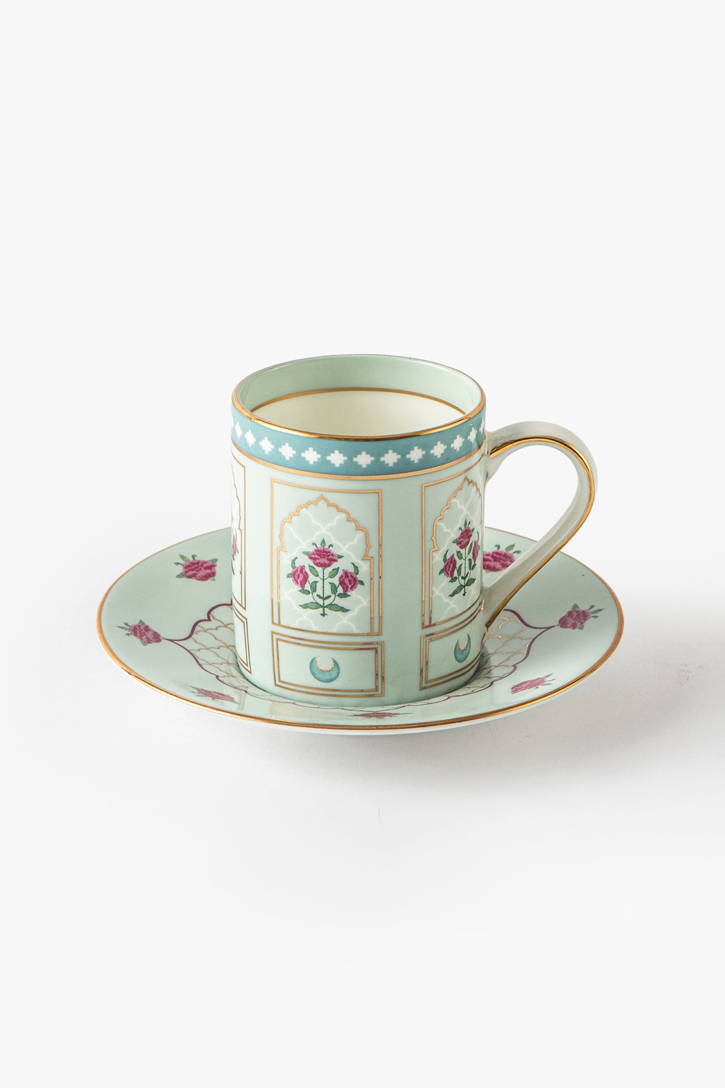Jaipur Rose Demitasse (Set of 6)