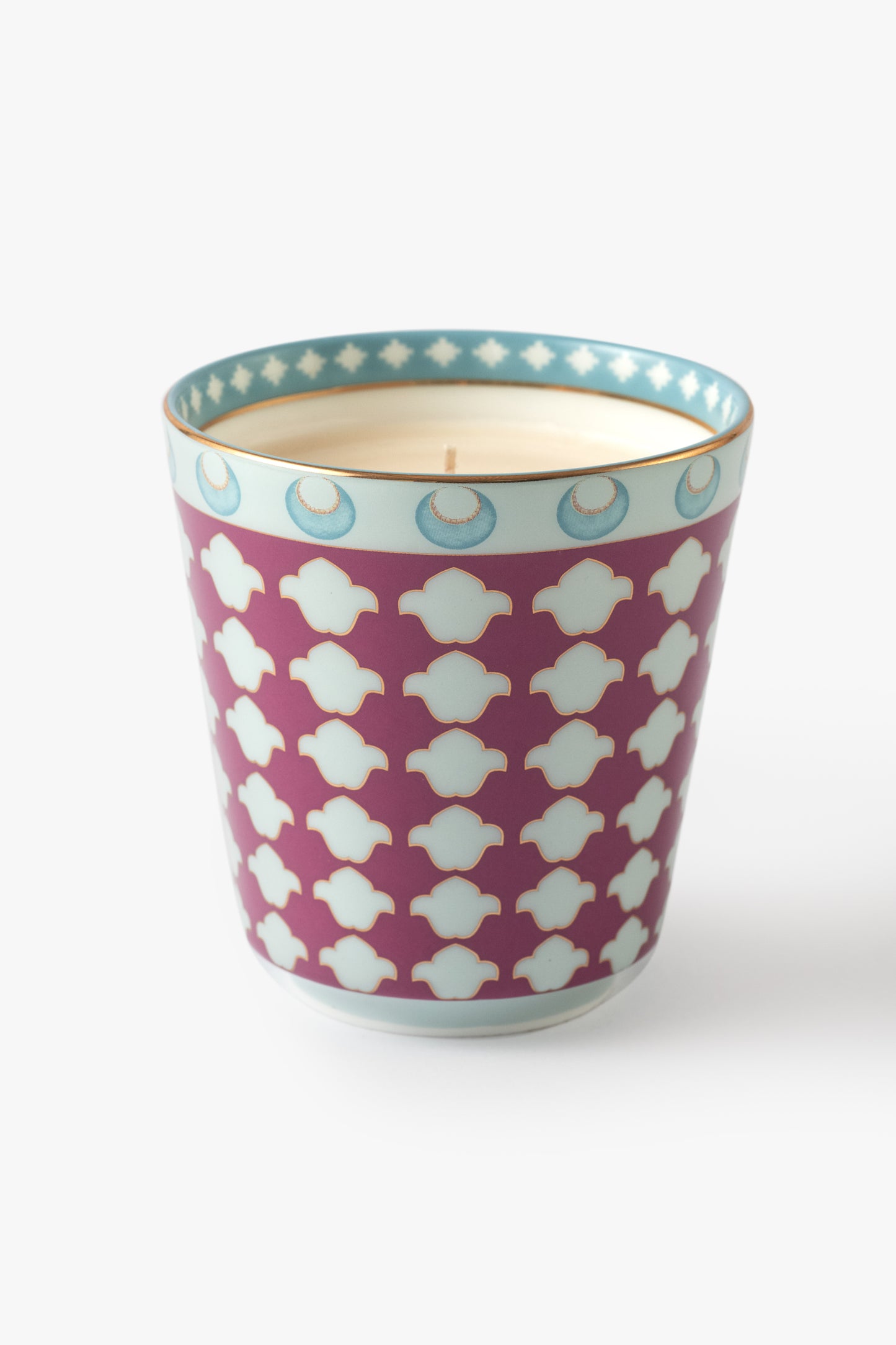 Jaipur Rose Chand Ceramic Candle