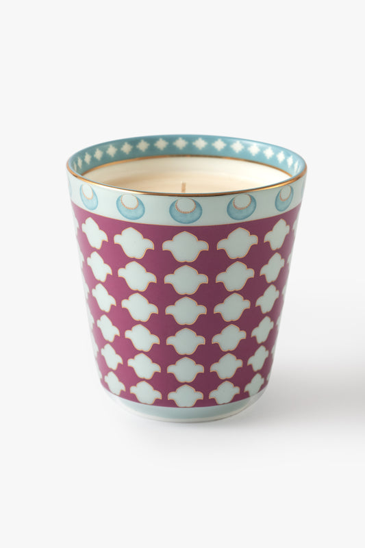 Jaipur Rose Chand Ceramic Candle