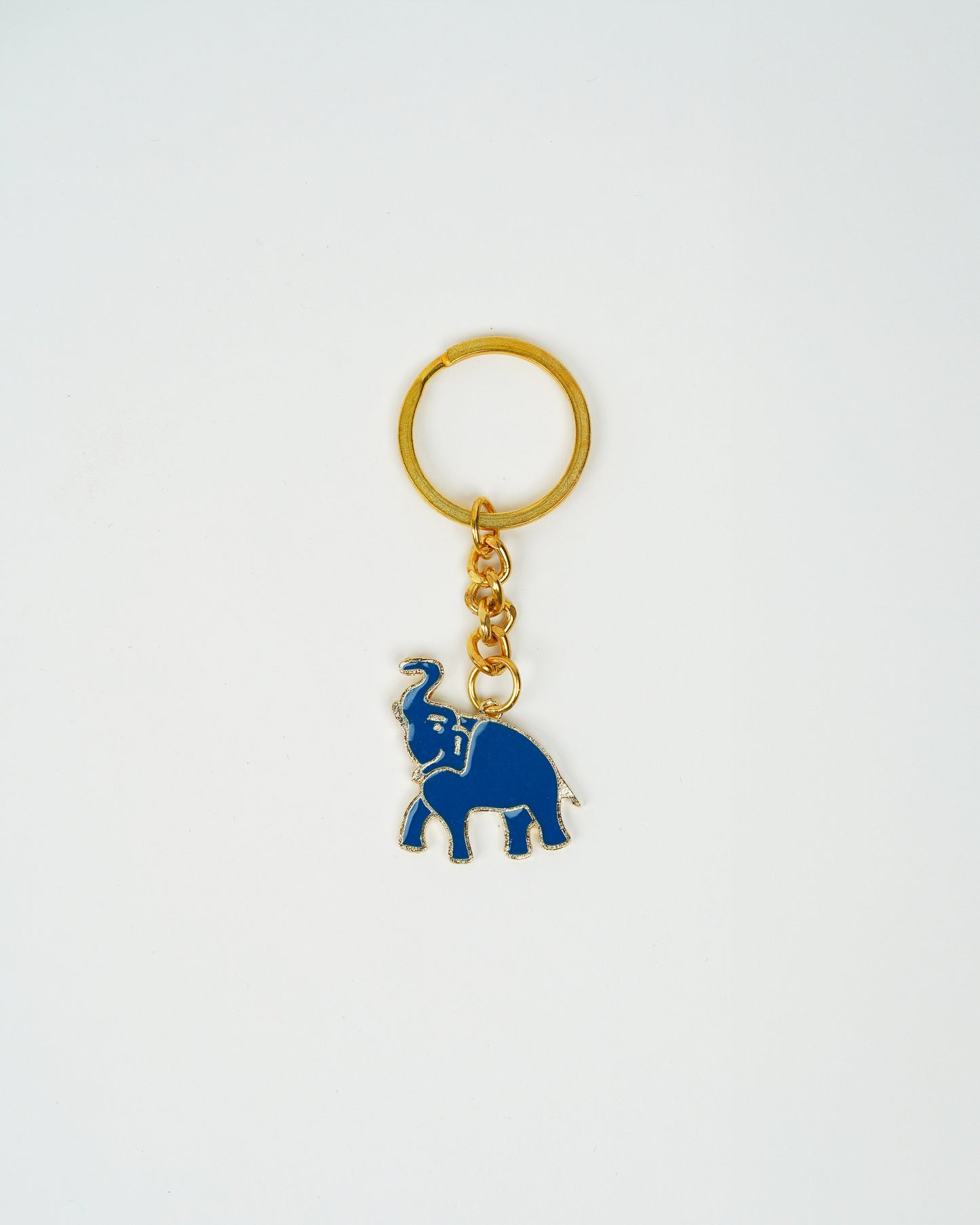 Elephant Keychain (Blue)