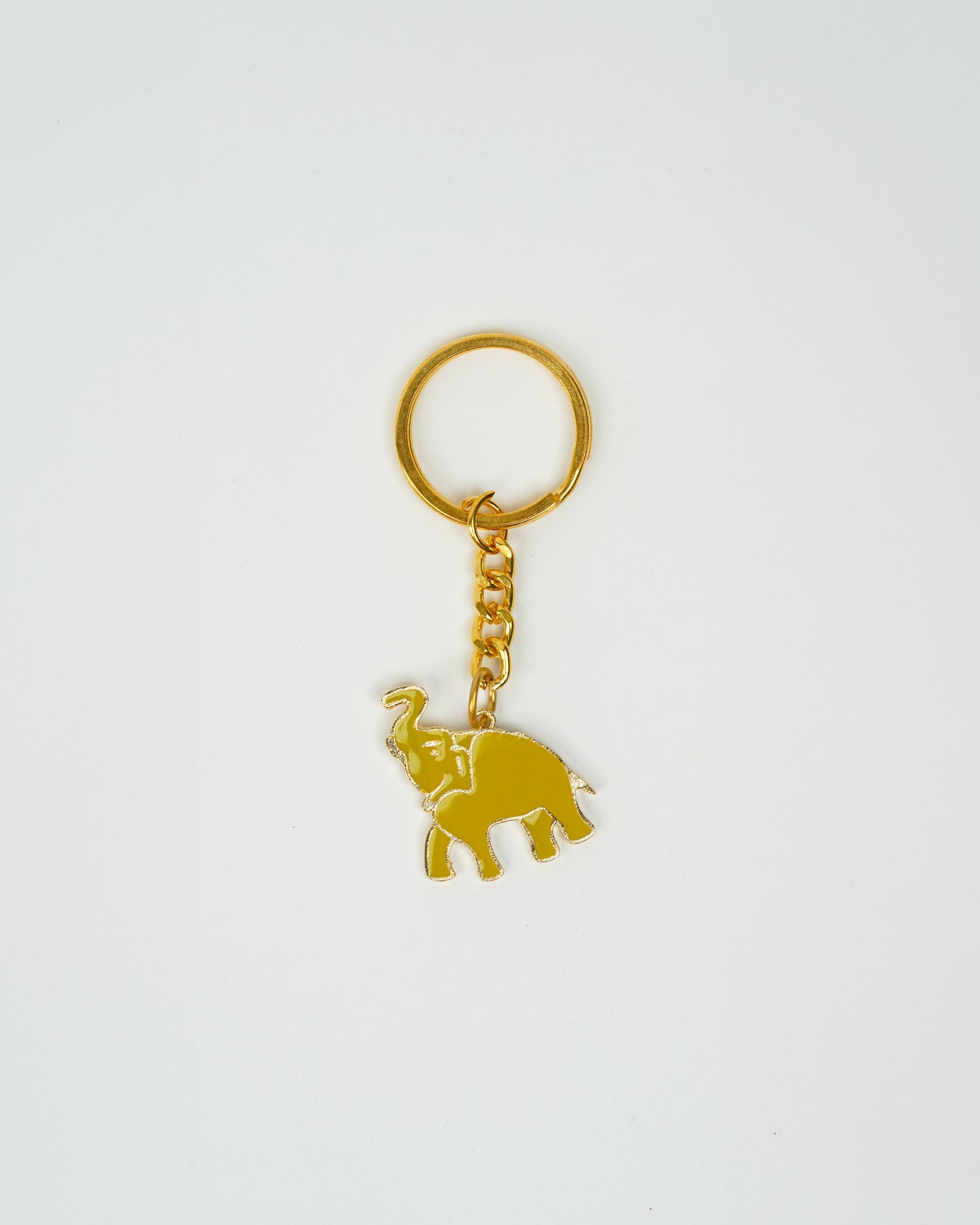 Elephant Keychain (Yellow)