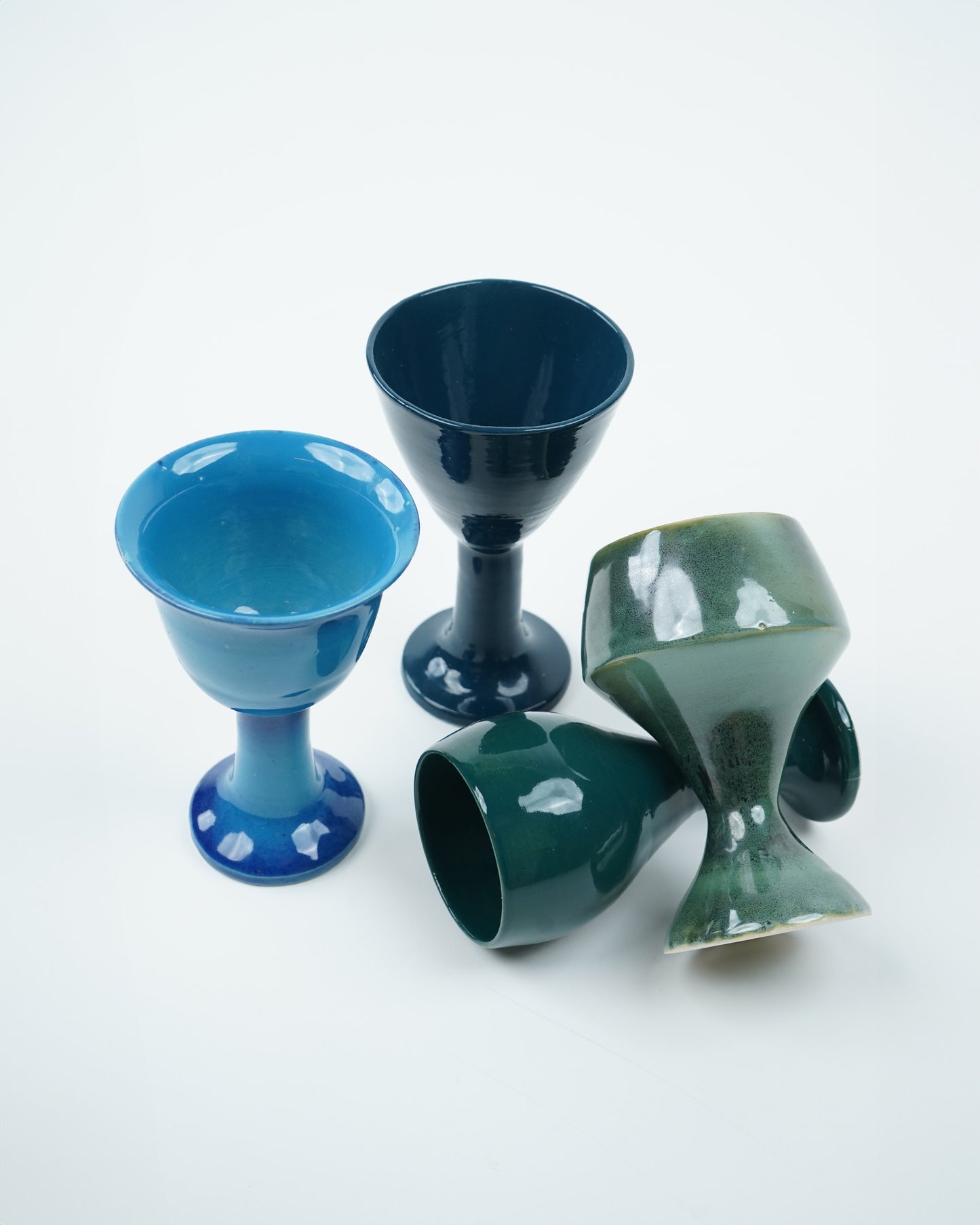 Goblet Ceramic (Blue)