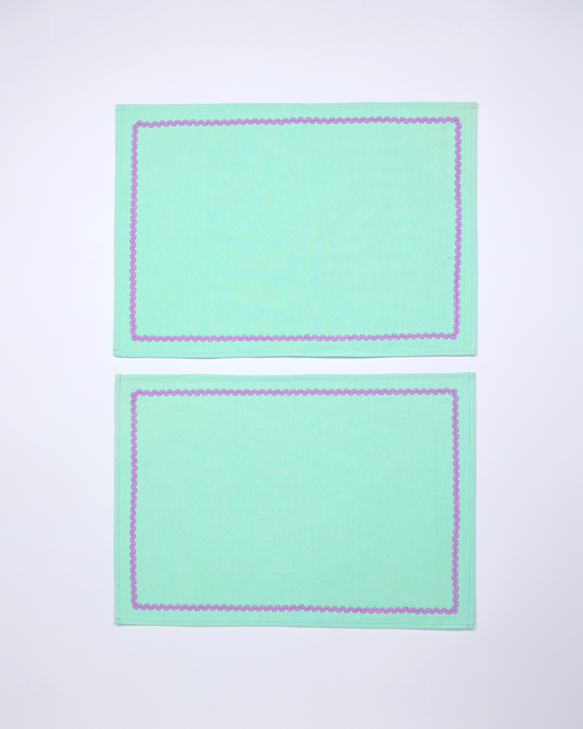 Lace Tablemats (Green)