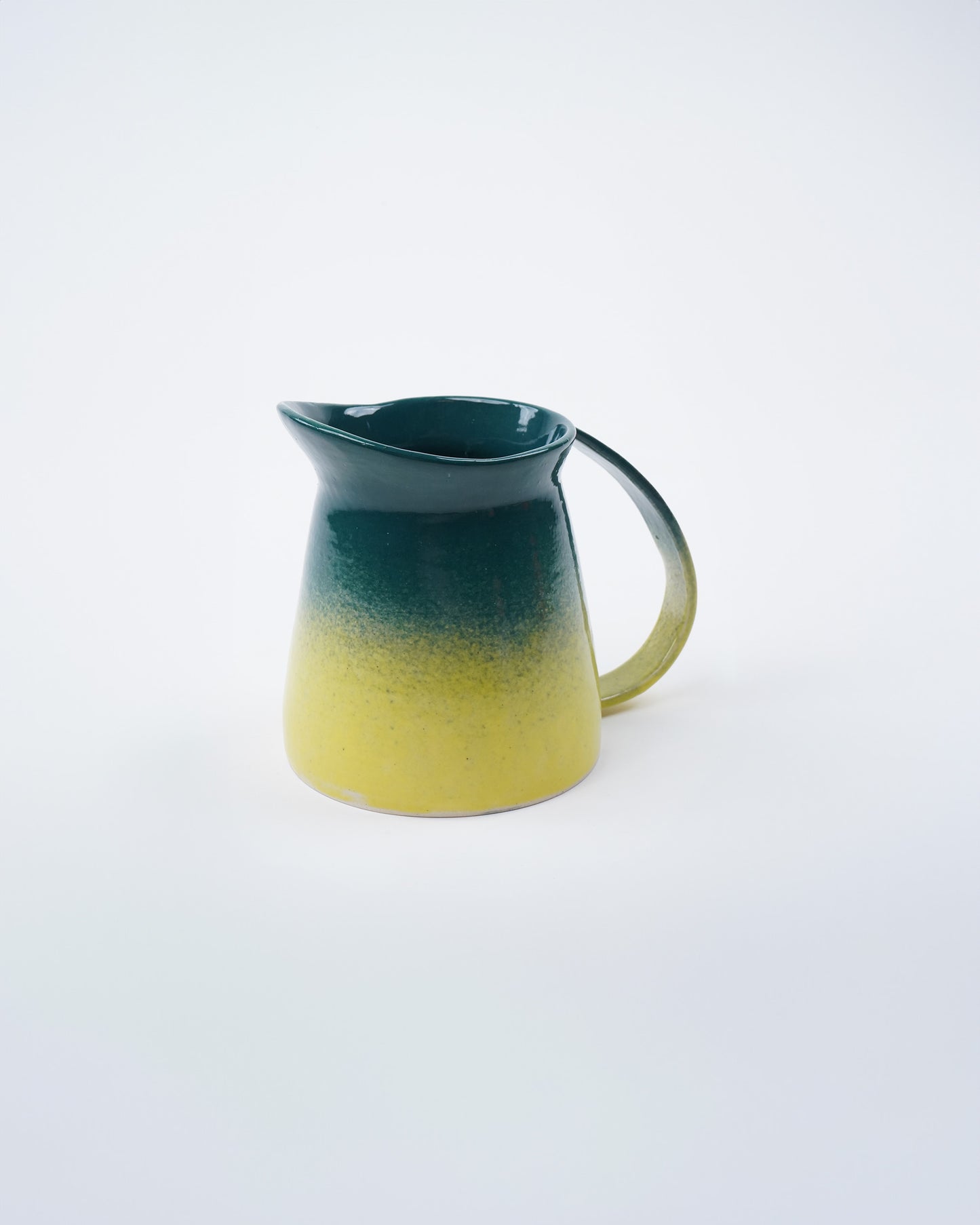 Milk Mug (Green & Yellow)