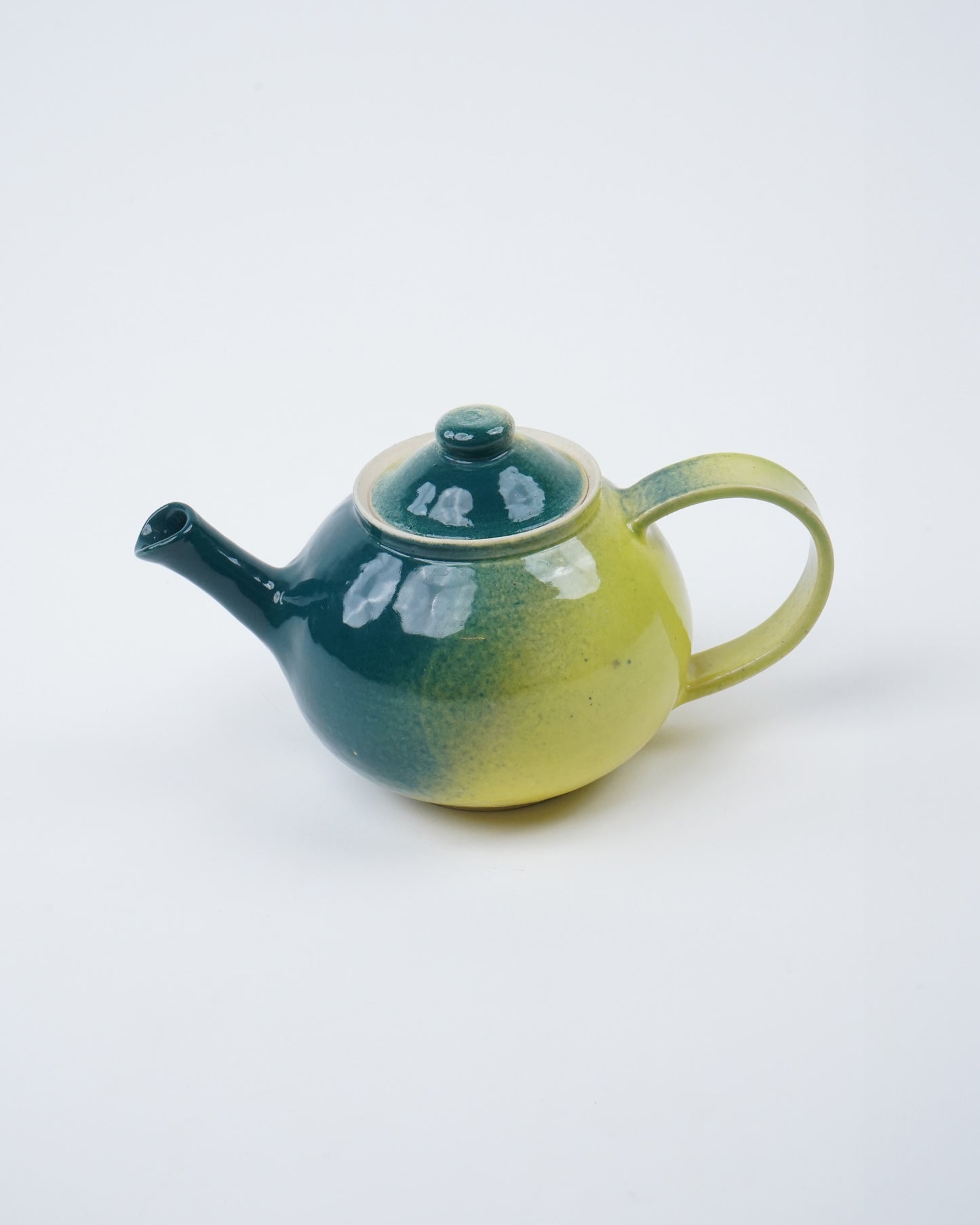 Teapot (Green & Yellow)