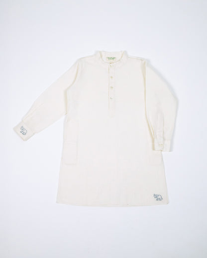 Kurta and Pyjama Set (off White)