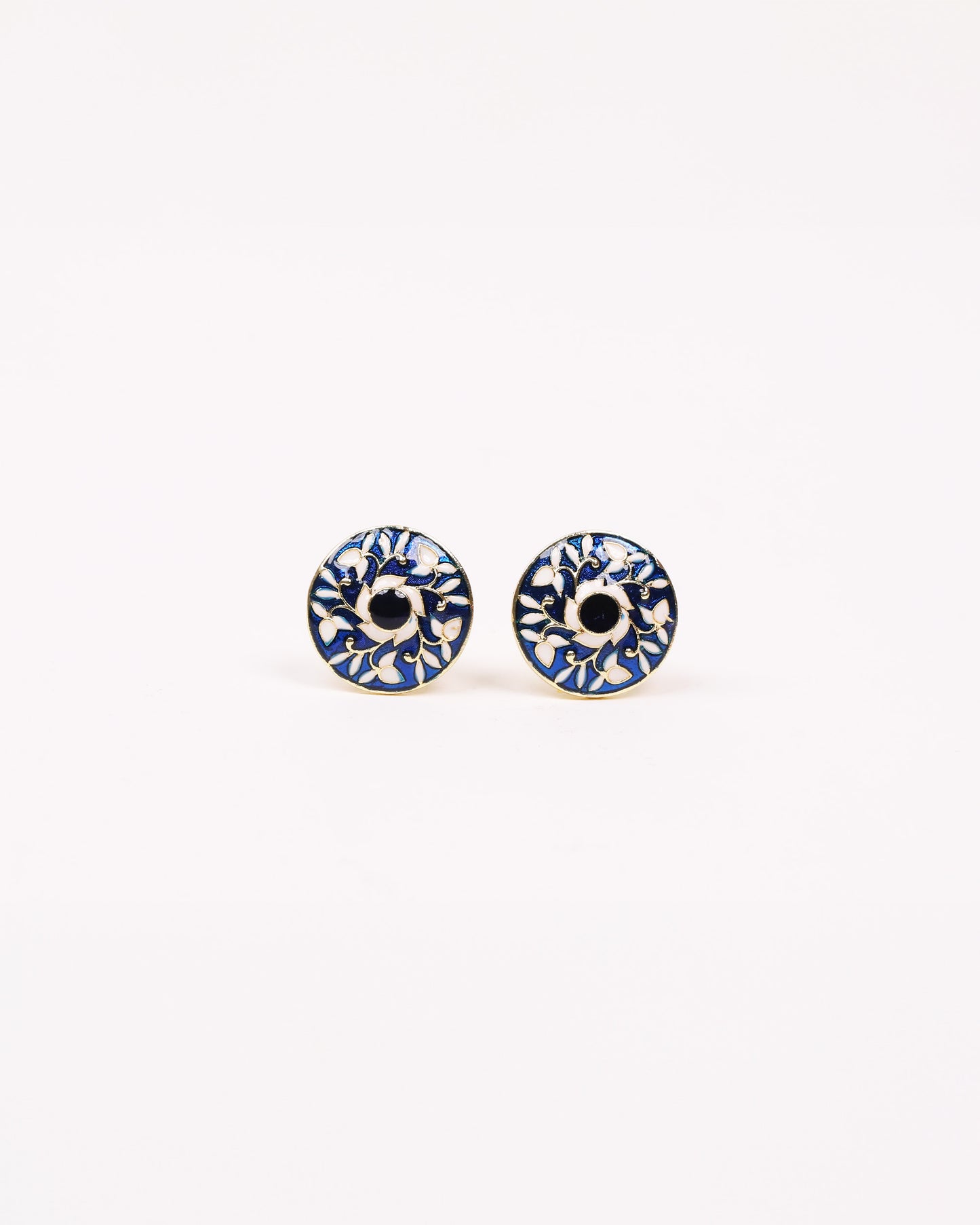 Meenakari Cufflink (Shahi Blue)