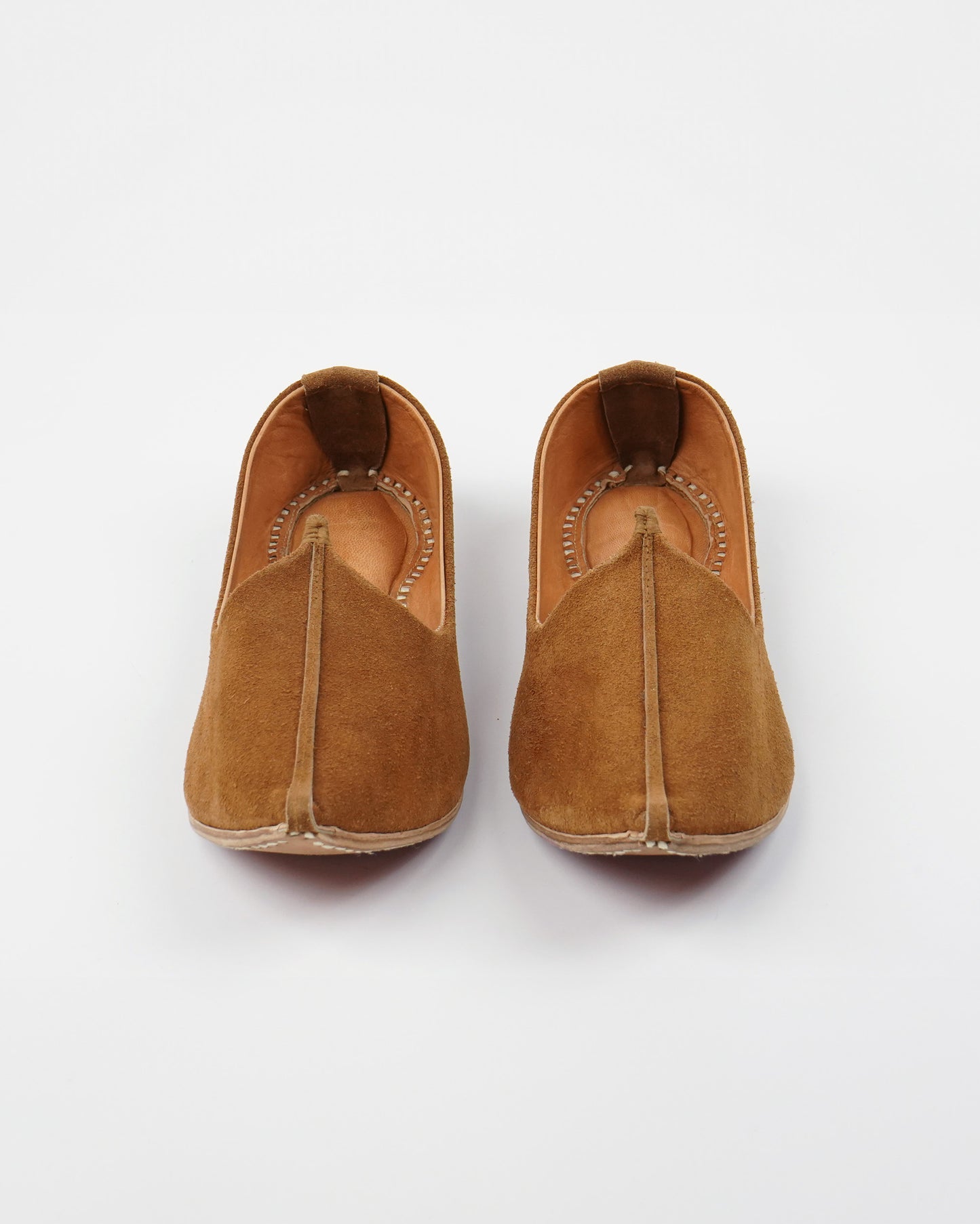 Brown Suede Jutti