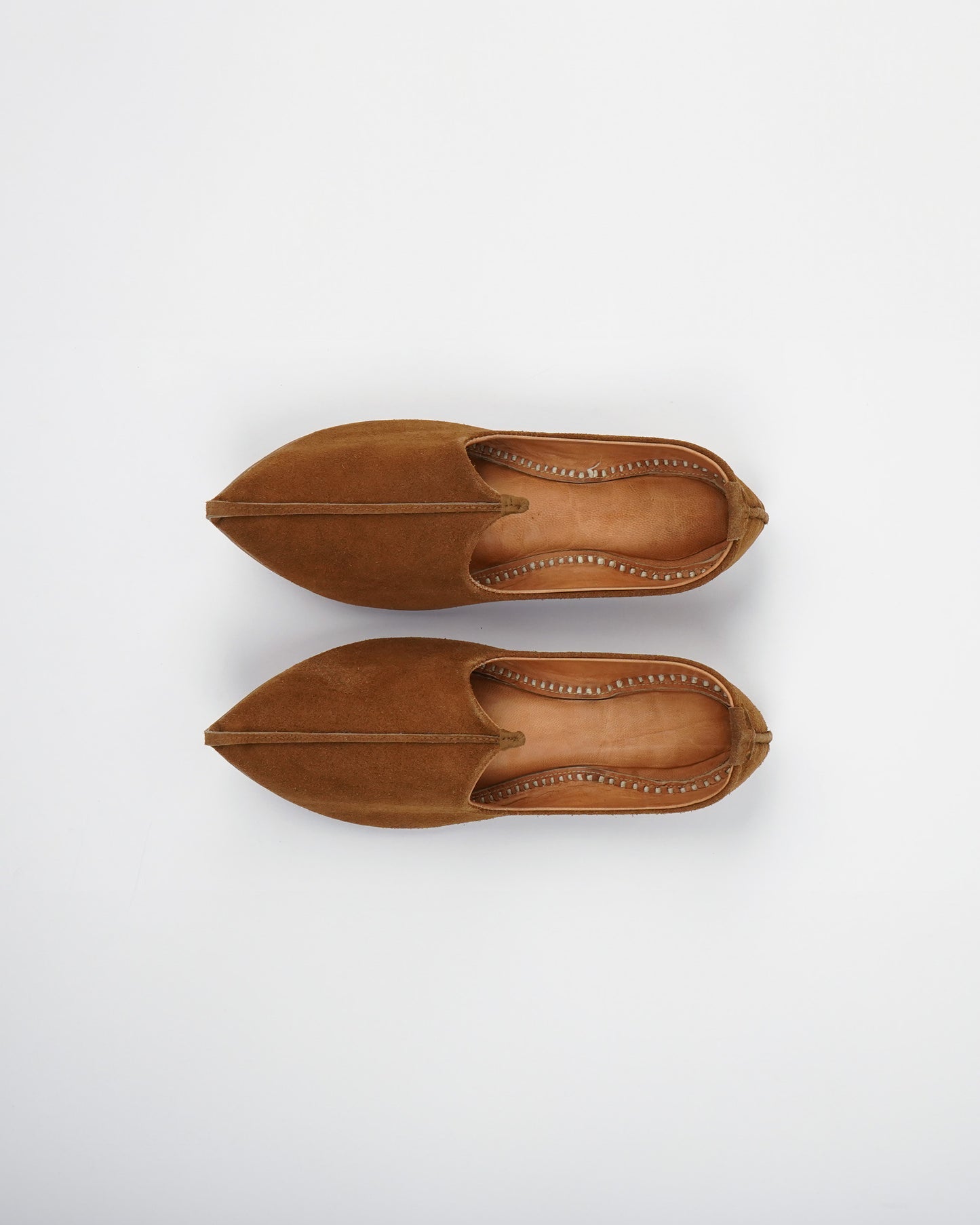 Brown Suede Jutti