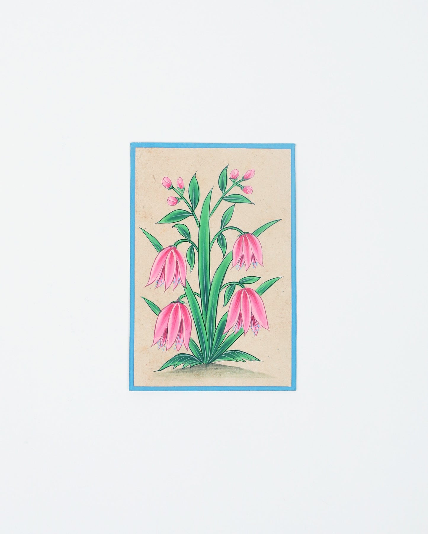 Miniature Painting Postcard (Pink)