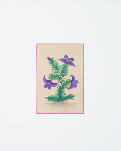 Miniature Painting Postcard (Purple)