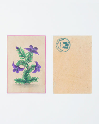 Miniature Painting Postcard (Purple)