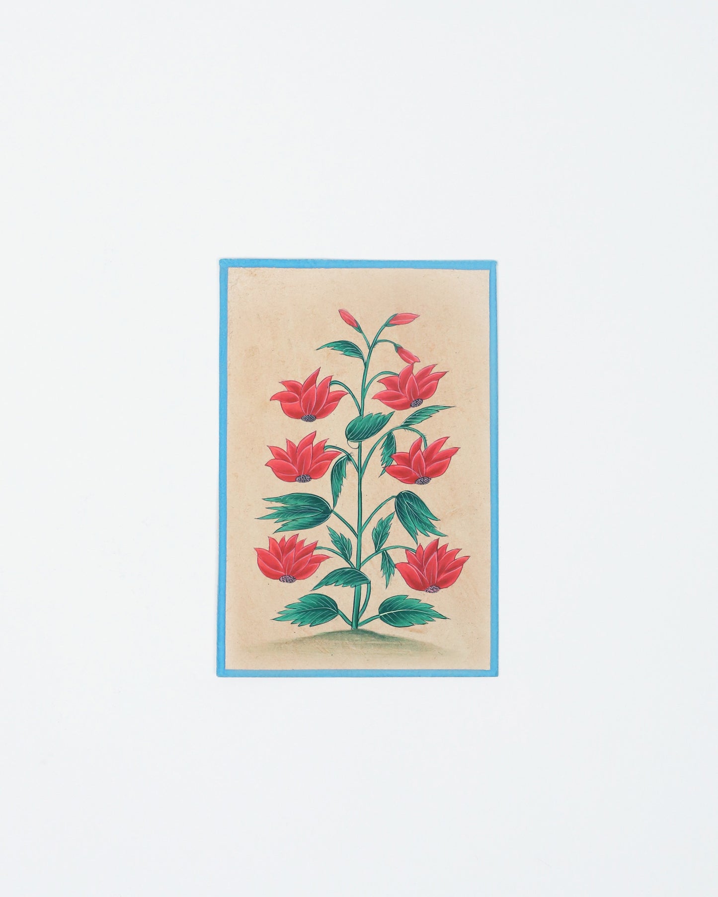 Miniature Painting Postcard (Red)