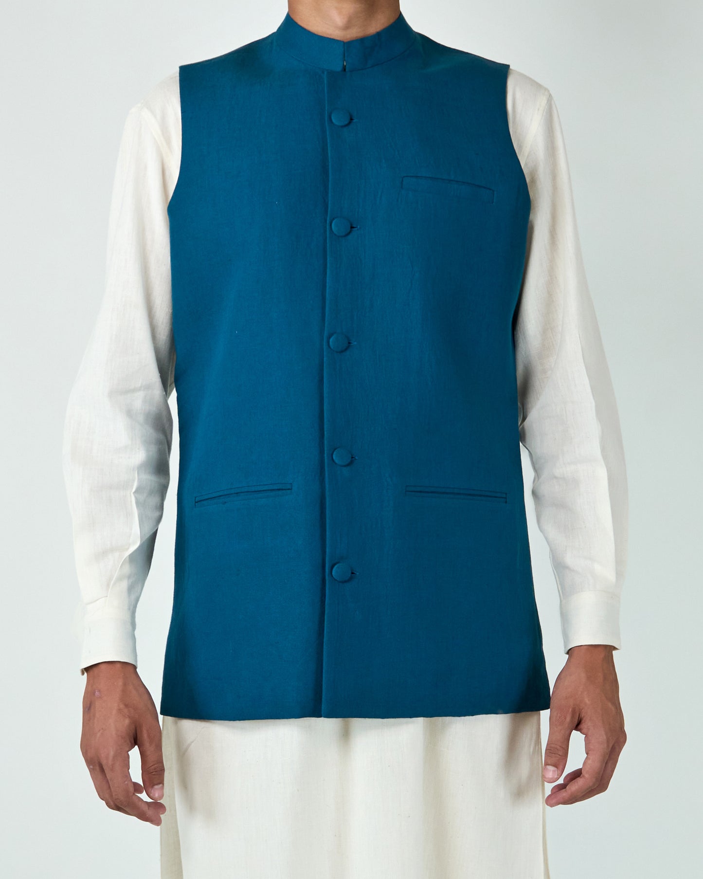 Nehru Jacket (Blue)