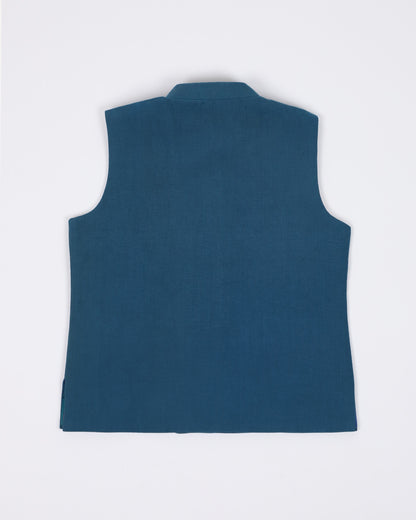 Nehru Jacket (Blue)