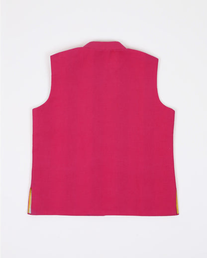 Nehru Jacket (Pink)