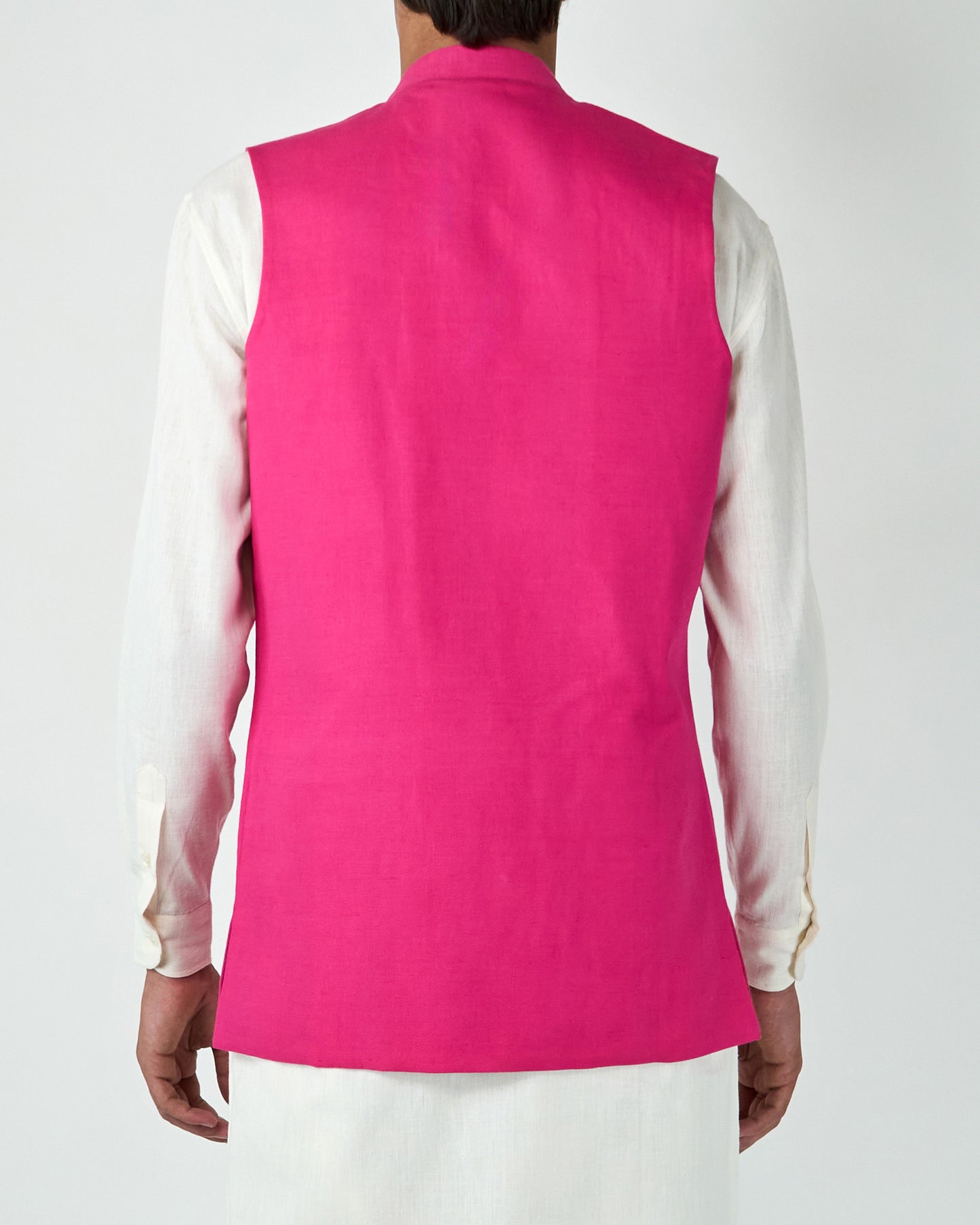 Nehru Jacket (Hot Pink)