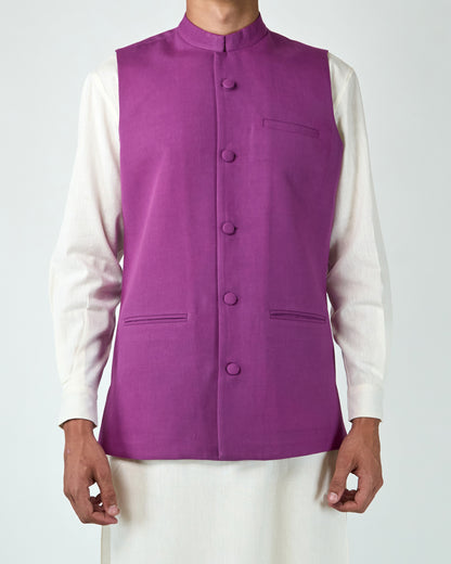 Nehru Jacket (Purple)