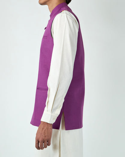 Nehru Jacket (Purple)