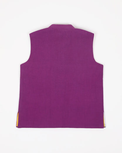 Nehru Jacket (Purple)