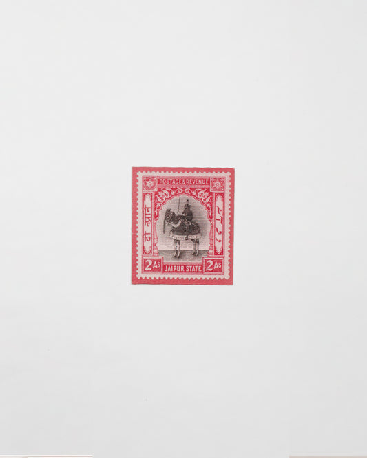 Jaipur State Stamp Sticker