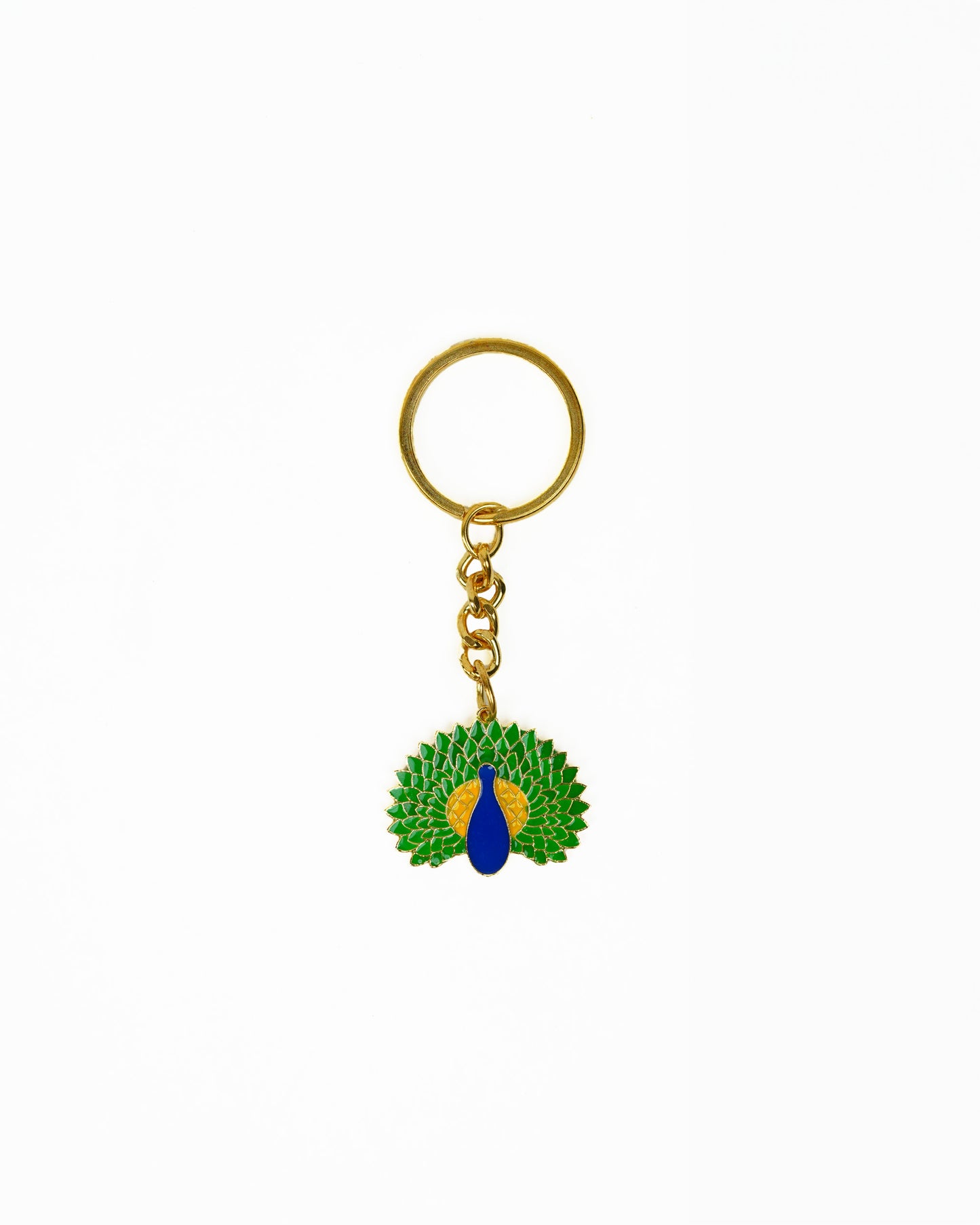 Peacock Keychain