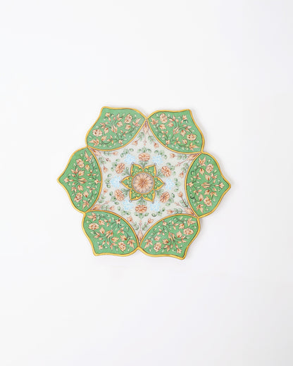 Mehrab Plate (Green)