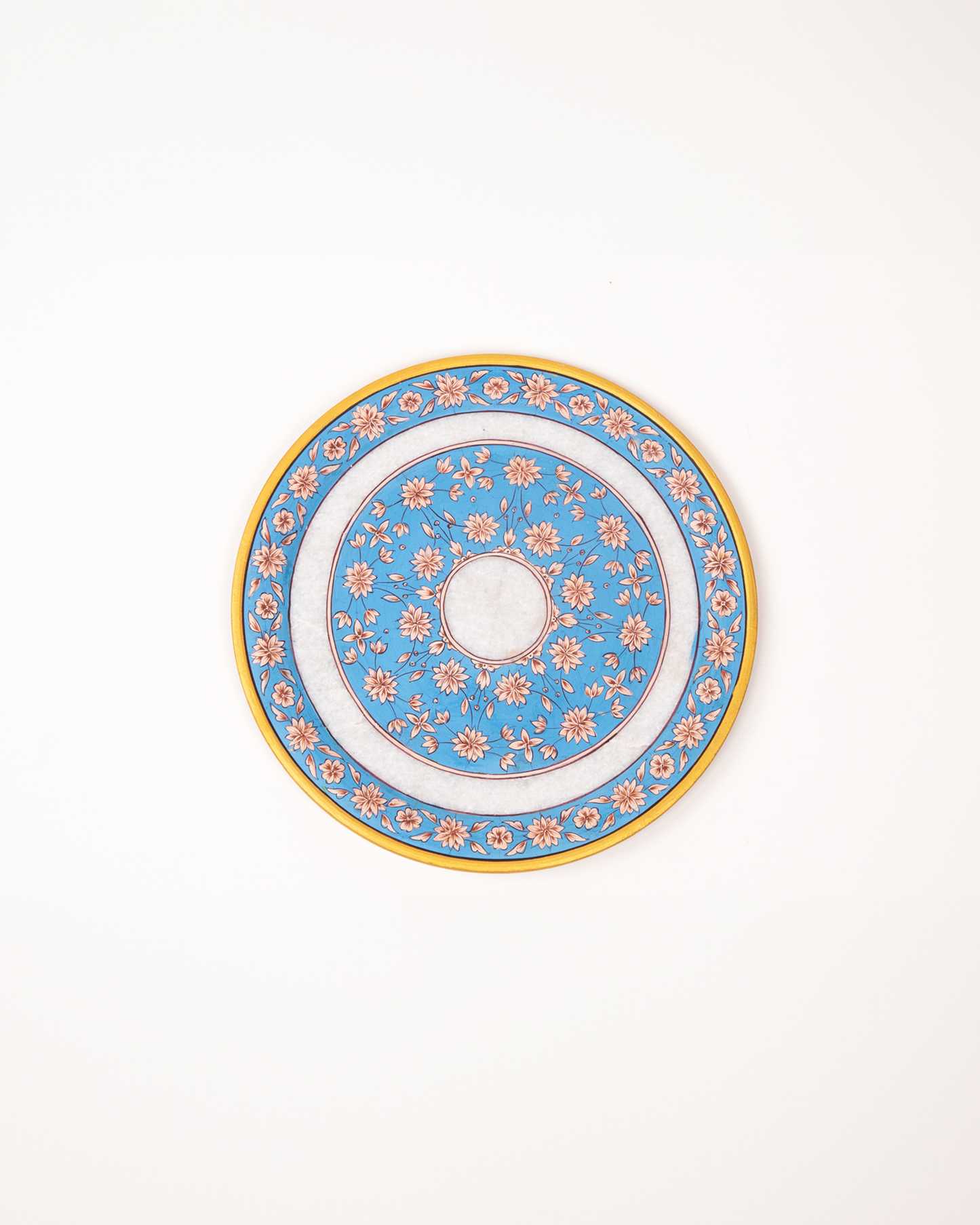 Round Plate (Blue)