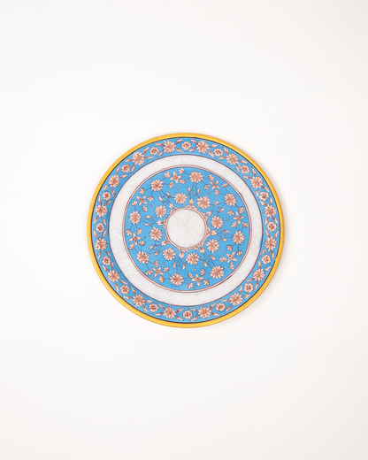 Round Plate (Blue)