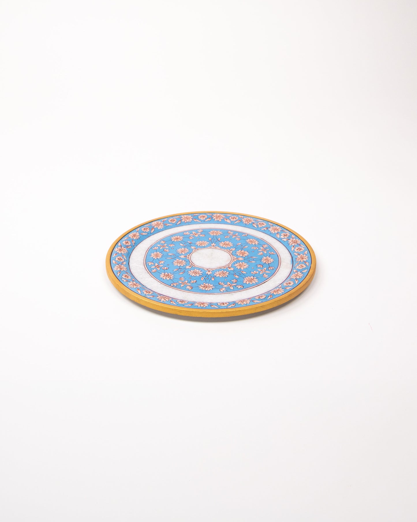 Round Plate (Blue)