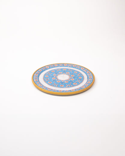 Round Plate (Blue)