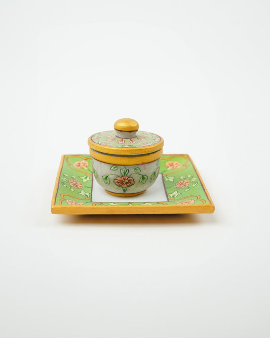 Rose Gate Pot- Single (Green)