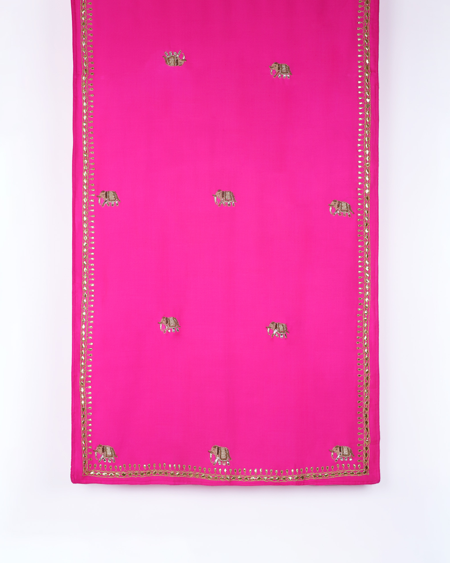 Elephant Stole (Fuschia)