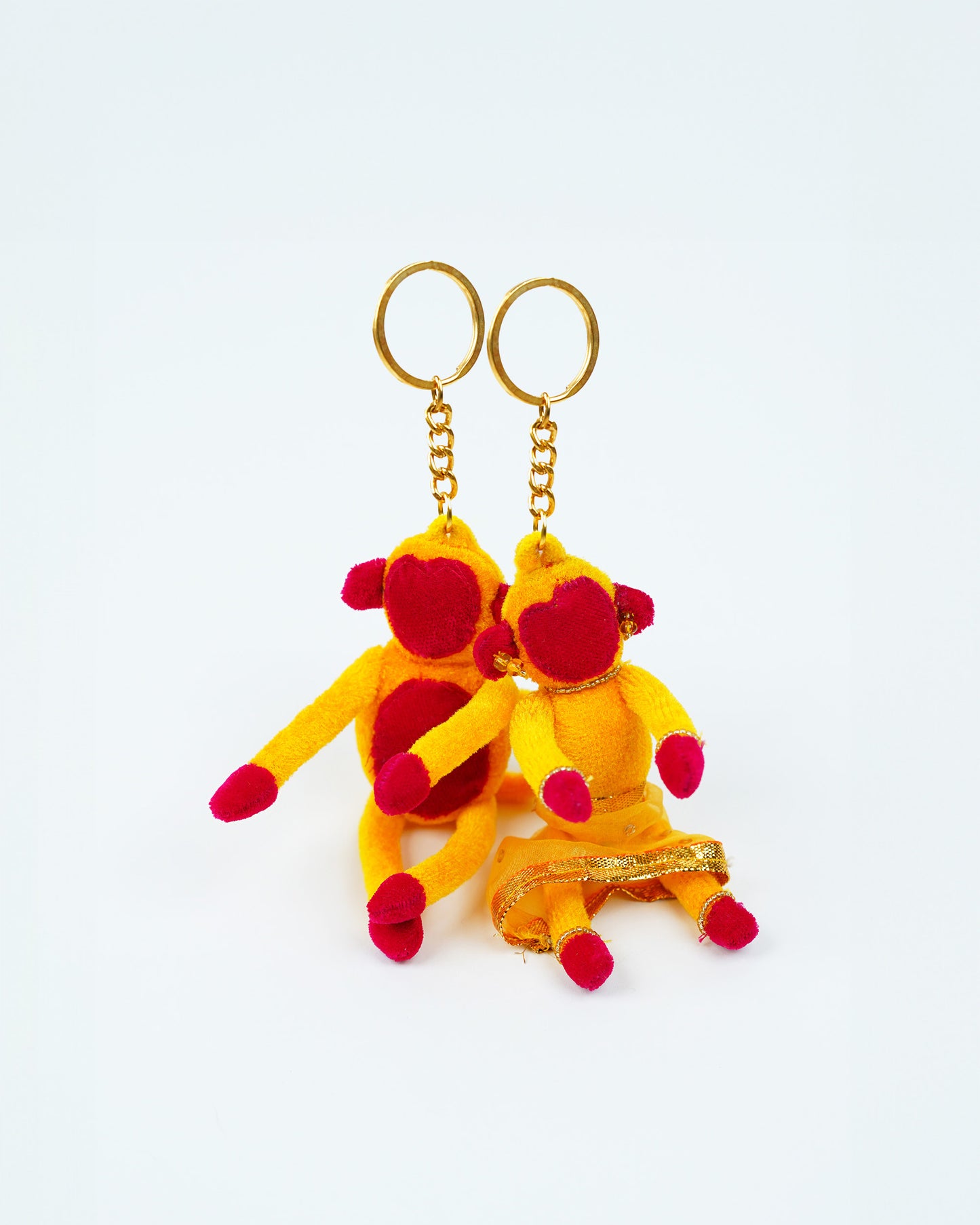 Set of Monkey Keychain