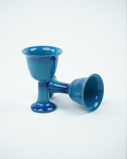 Goblet Ceramic (Blue)