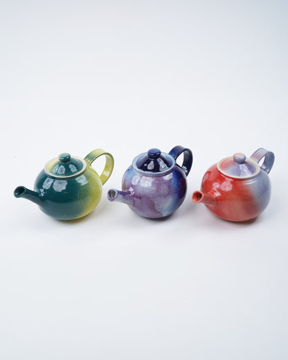 Teapot (Green & Yellow)