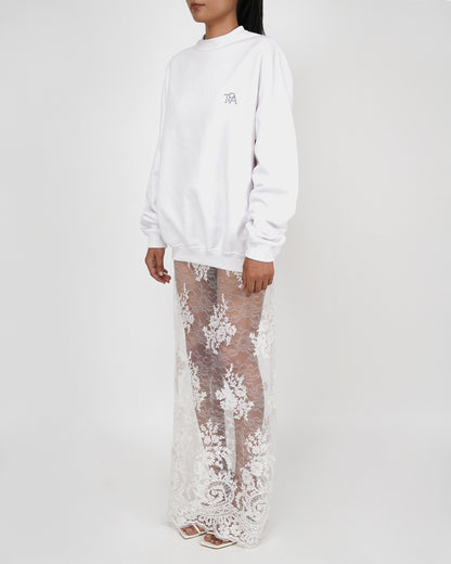 Lace Skirt (White)