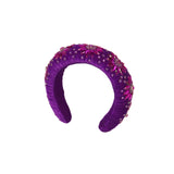 Bejeweled Hairband- Purple